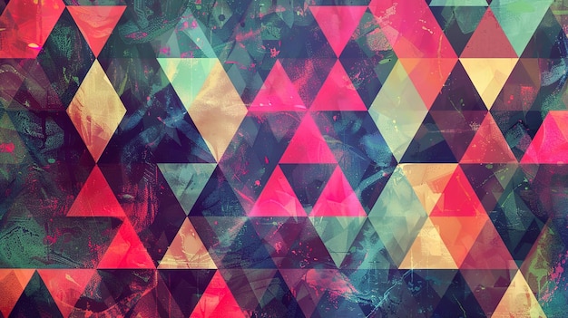 triangle pattern wallpaper