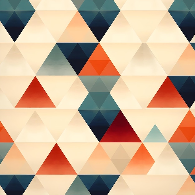 Triangles pattern