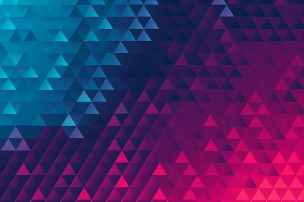 Photo triangular halftone texture retrowave vector geometric technology abstract background