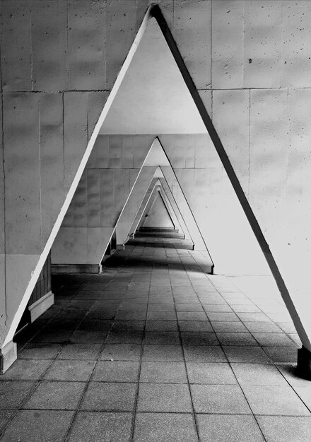 Triangular hall