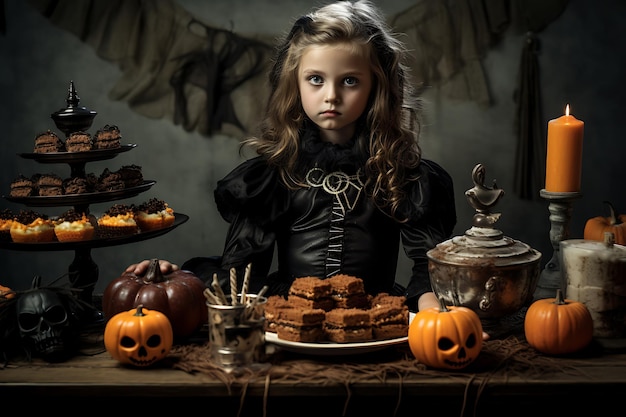 Trick or treat verrukt Halloween-fotografie