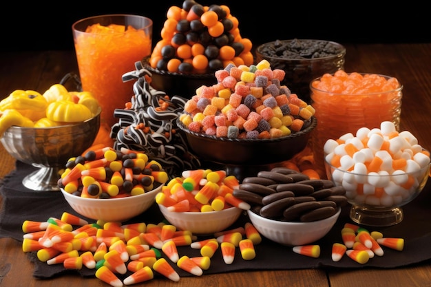 Trick or Treat Tasty Treats Halloween Treats photo