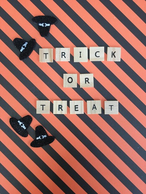 Foto trick or treat