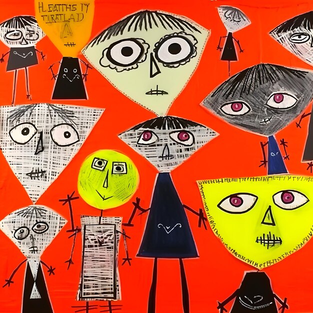 trick or treats art brut