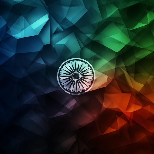 Photo tricolour indian flag background