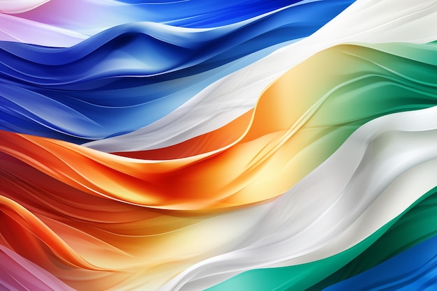 Tricolour indian flag background