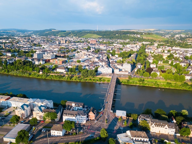 Trier luchtfoto panoramisch uitzicht Duitsland