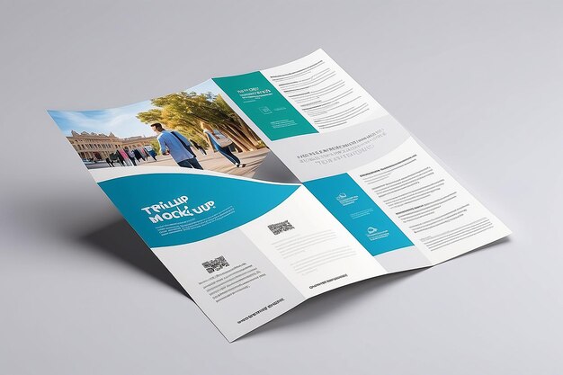 Trifold Brochure Mockup