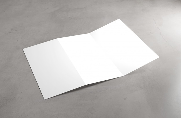 trifold brochure 