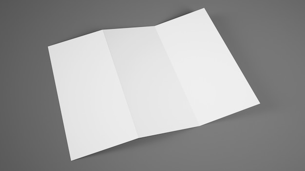 Photo trifold brochure