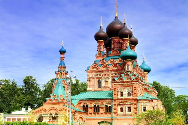 Foto chiesa della trinità a ostankino. mocsow