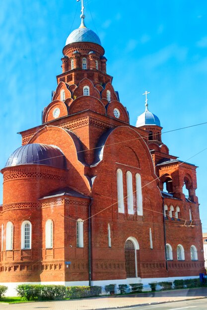 Trinity church in Vladimir Russia Golden ring of Russia