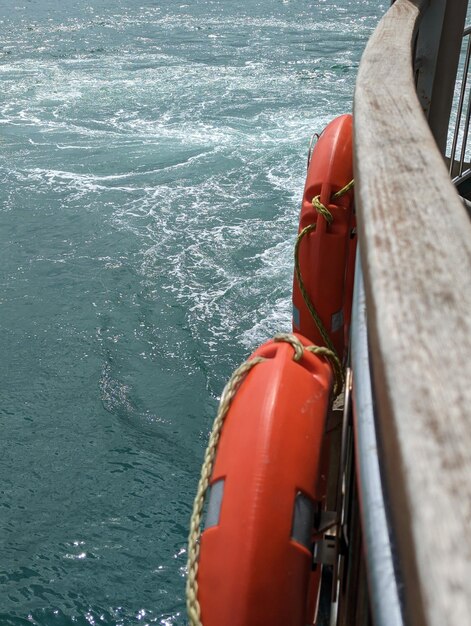 Photo a trip from the bosphorus by boat ferry