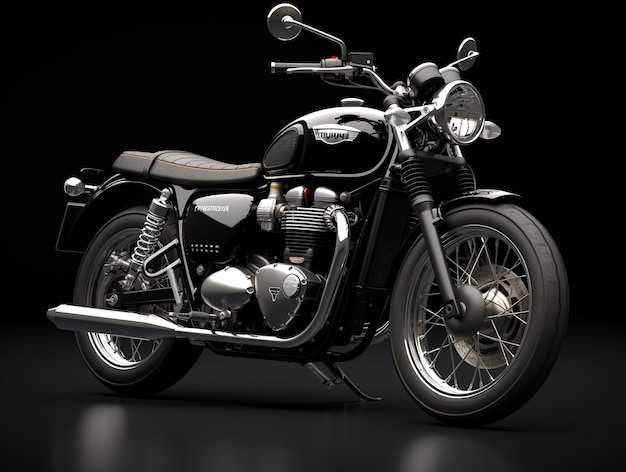 Photo triumph bonneville t120 exhibition