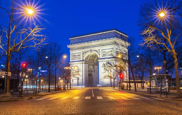 The Triumphal Arch Paris France