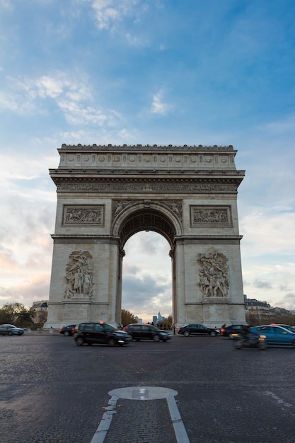 The Triumphal Arch Paris France