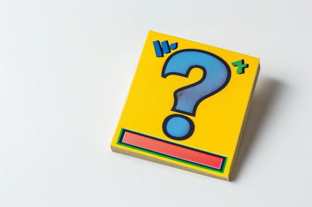 Trivial Pursuit Card Unveiled On White Background