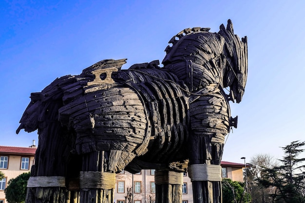 Trojaans paard in Canakkale SquareTurkey