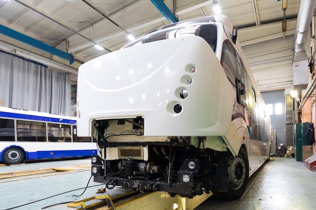 Trolleybus production line