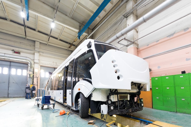 Trolleybus production line