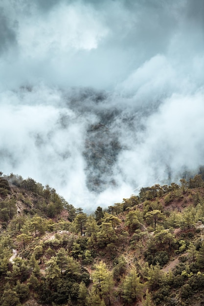 Foto monti troodos a cipro