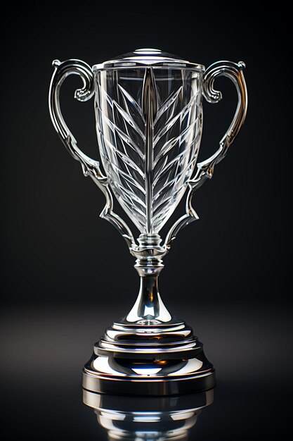 Trophy Glass With Luxurious Expensive Material Designed Creatively And In Different Styles