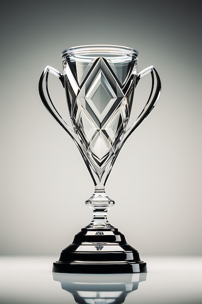 Trophy Glass With Luxurious Expensive Material Designed Creatively And In Different Styles