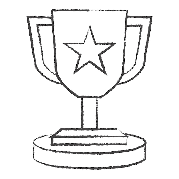 Икона трофея png иллюстрация достижения на прозрачном фоне