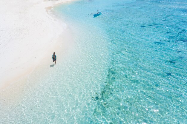 Tropical beach in Coron, Philippines