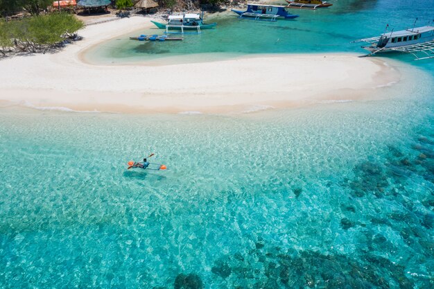 Tropical beach in Coron, Philippines