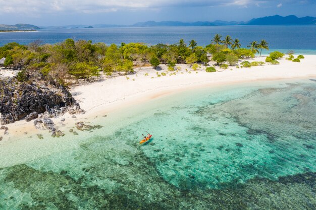 Tropical beach in Coron, Philippines