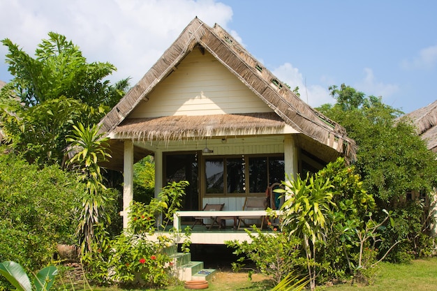 Tropical beach house in Thailand