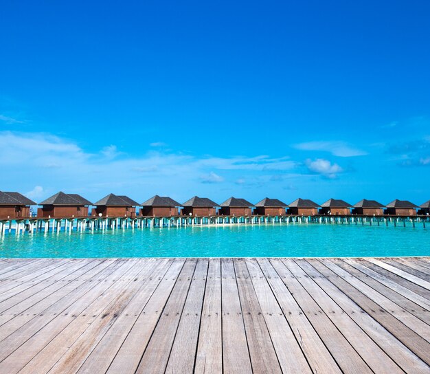 Tropical beach in Maldives