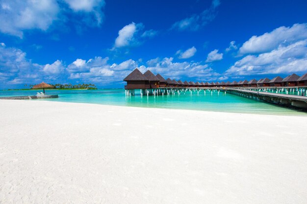 Tropical beach in Maldives