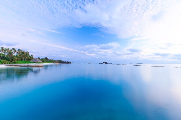 Tropical beach in Maldives