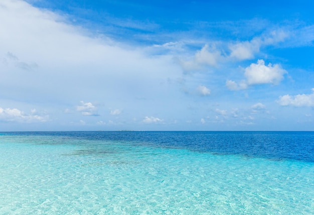 Tropical beach in Maldives