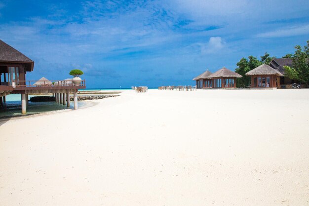 Tropical beach in Maldives