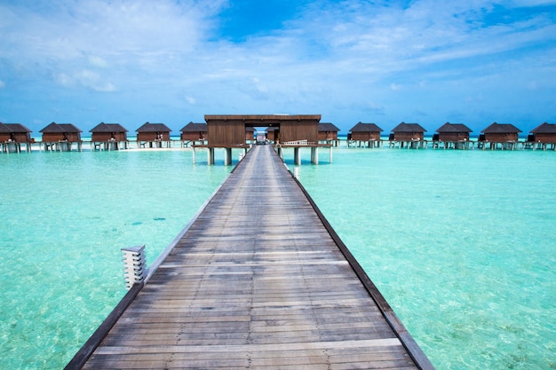 Tropical beach in Maldives