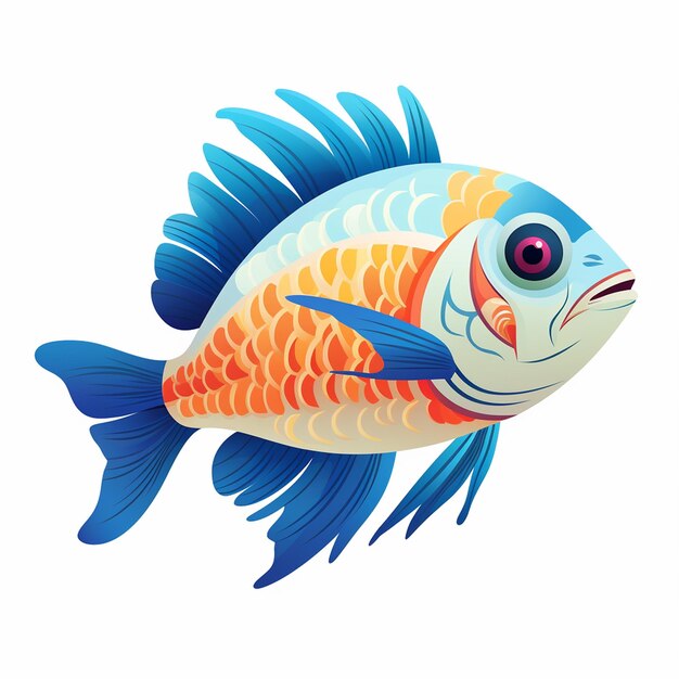 Tropical Beauty Exotic Fish Art