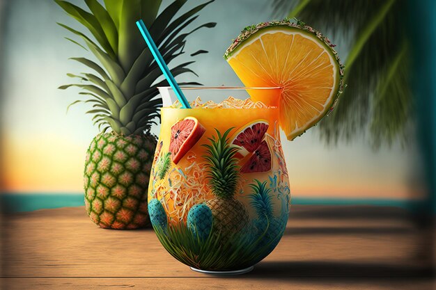 Tropical beverage