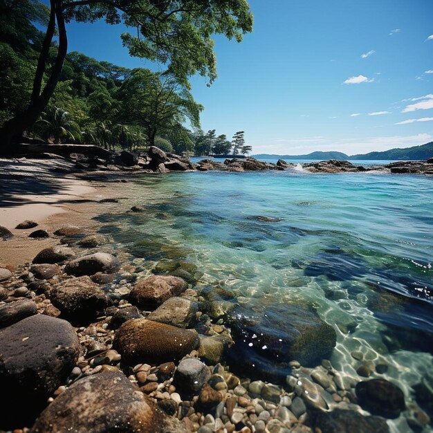 Tropical Bliss Beach Landscape Photo