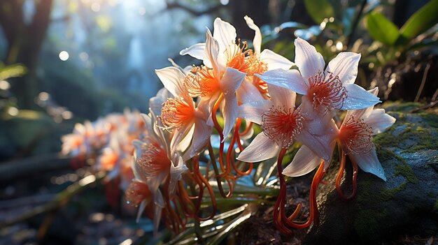 tropical blossoms HD wallpaper photographic image