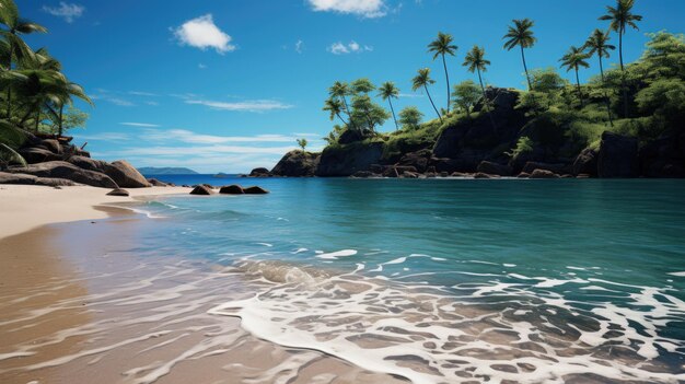 Тропический бразильский пляж