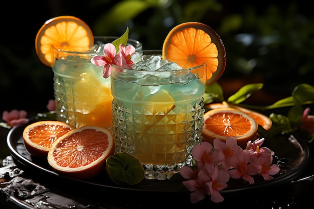 Tropical Brazilian Drink food Photography