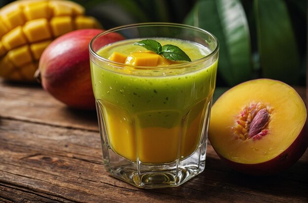 Tropical Breakfast Mango Juice