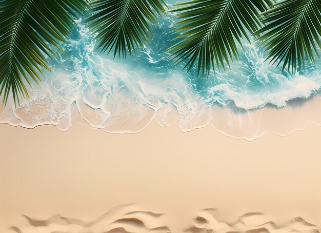 Photo tropical bright colorful background ai generated