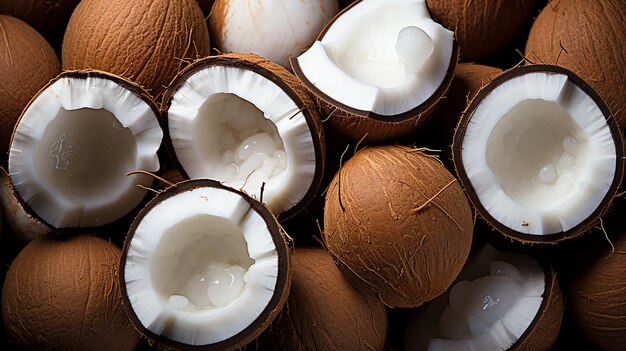 Tropical Coconut CloseUp