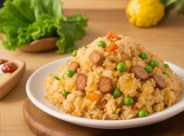 Tropical Delight Hawaiian Fried Rice