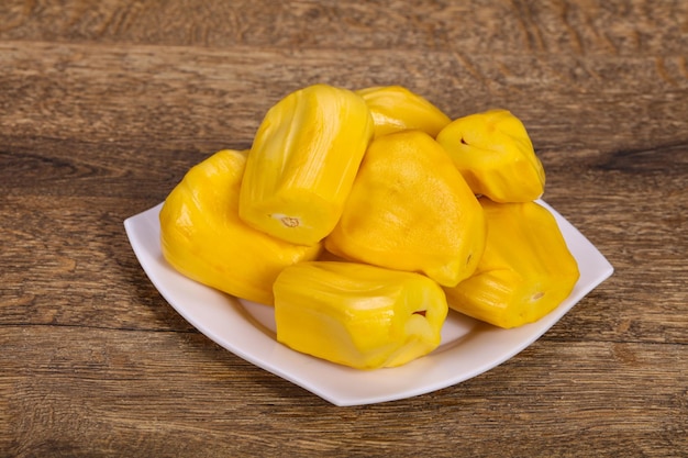 열대 이국적인 과일 Jackfruit 나무