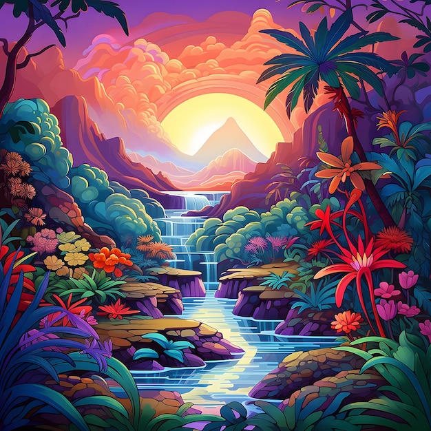 Tropical Forest Fantasy